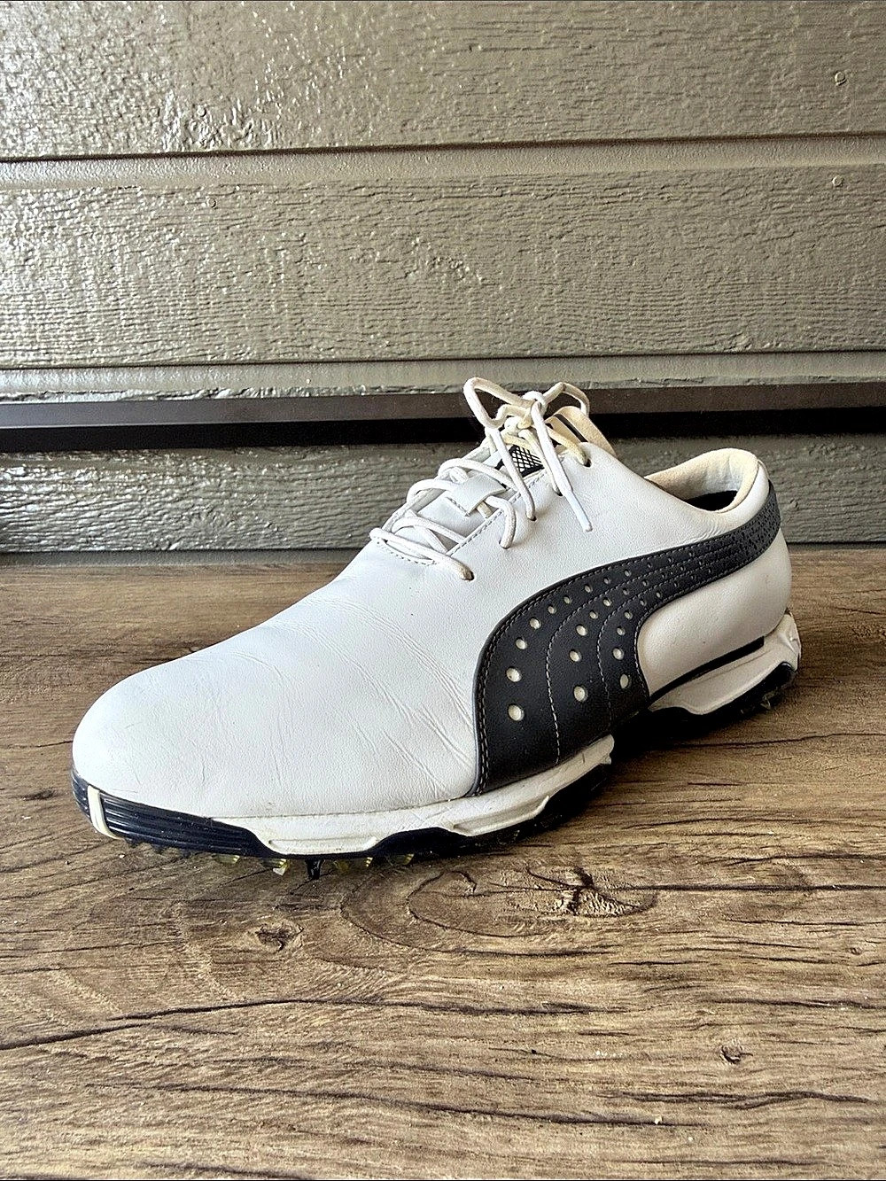 Puma Cell Golf Men’s Shoes White & Black US 10